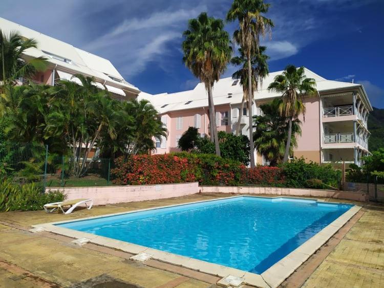 Charmant Appartement En Bord De Mer Avec Piscine Gourbeyre Dış mekan fotoğraf